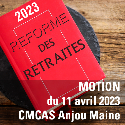 Motion pour le retrait de la réforme des retraites